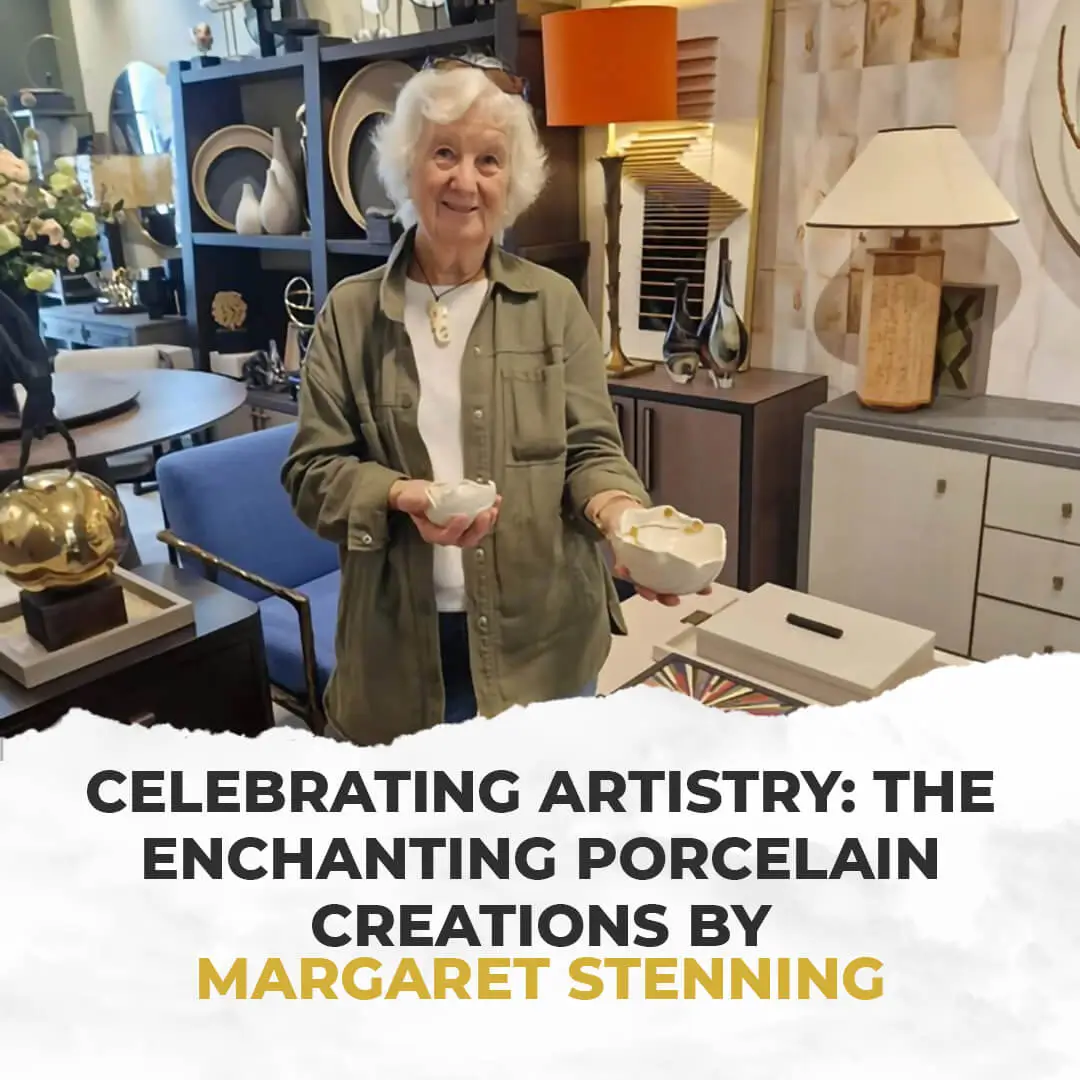 Celebrating Artistry: The Enchanting Porcelain Creations by Margaret Stenning