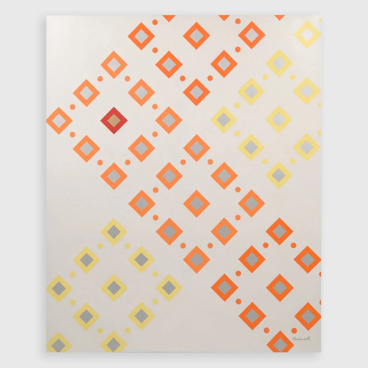 Abstract Geometric Wall Art - 2 — original wall art