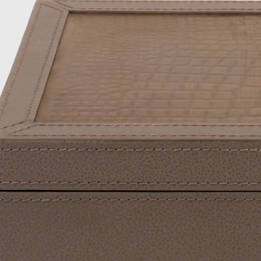 Arno Box Putty Leather, 30×21×12 cm