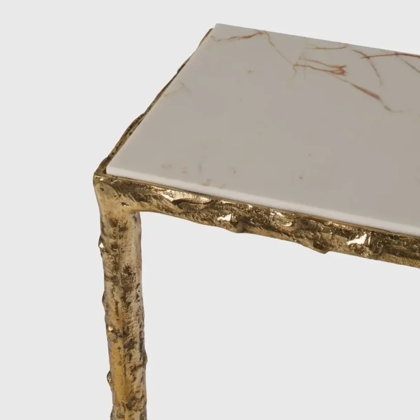 Arun Wall Console Bronze D'oro — console
