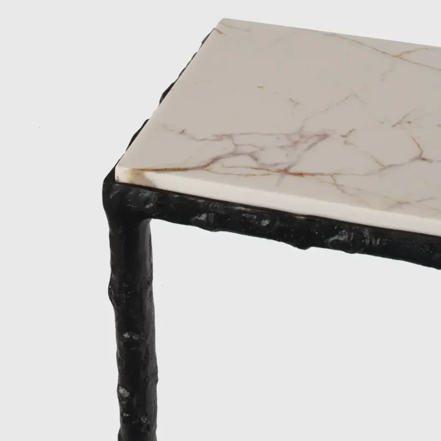 Arun Wall Console Bronze Nera, 91×23×76.5 cm