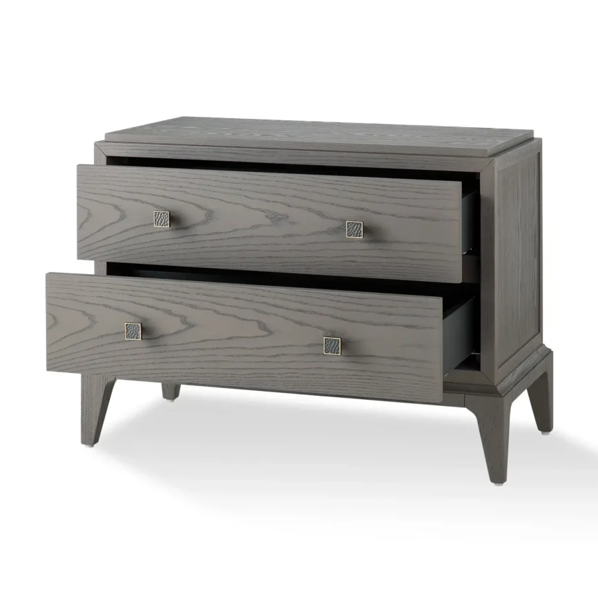 Astoria Nightstand Large Macchiato — Elegant Finish and Superior Craftsmanship.