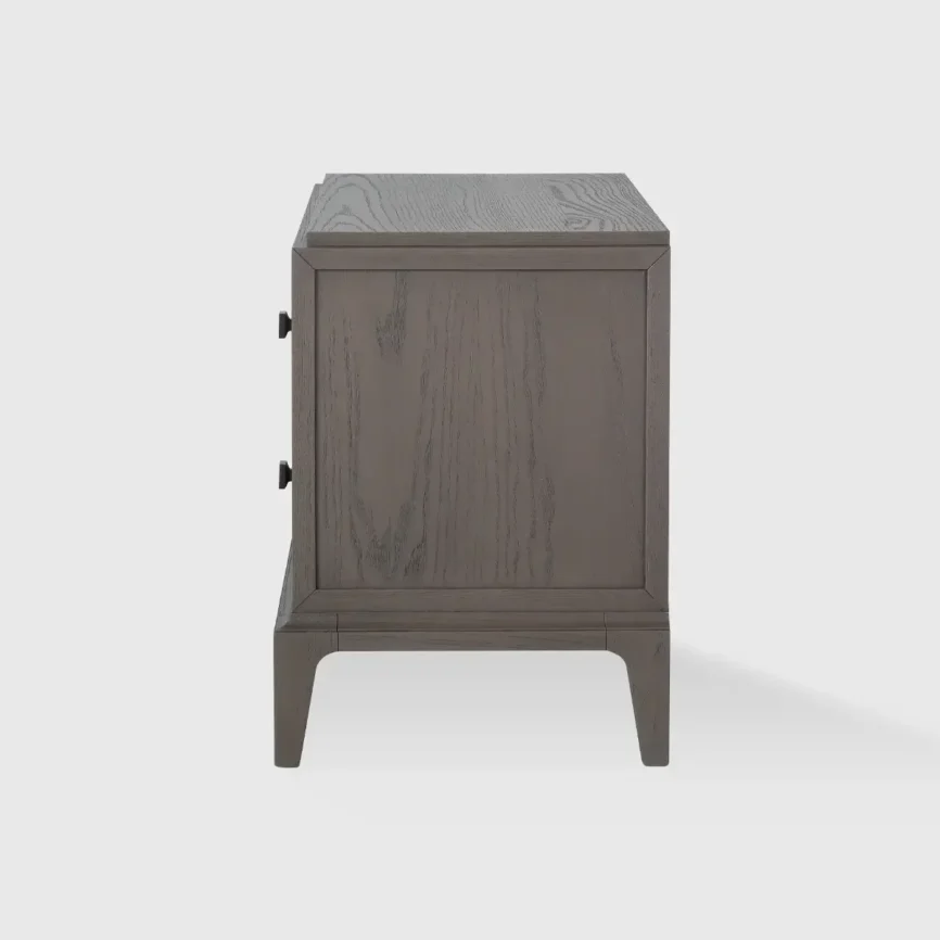 Astoria Nightstand Large Macchiato with Shagreen — The Astoria Nightstand Large Macchiato with Shagreen combines rich…