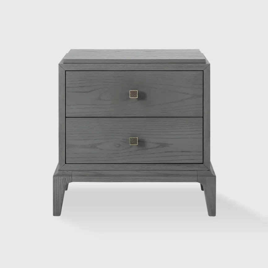 Astoria Nightstand Small Graphite Grey, Graphite Grey finish