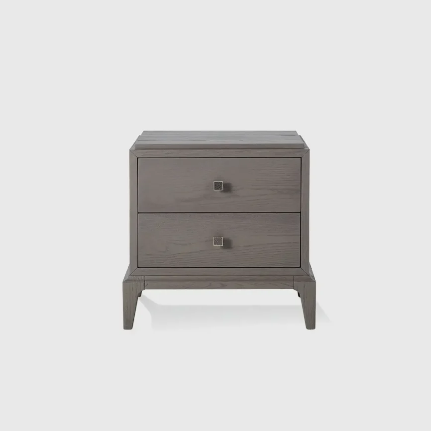 Astoria Nightstand Small Macchiato — Elegantly proportioned top surface offers space for a nighttime ritual: a gently…