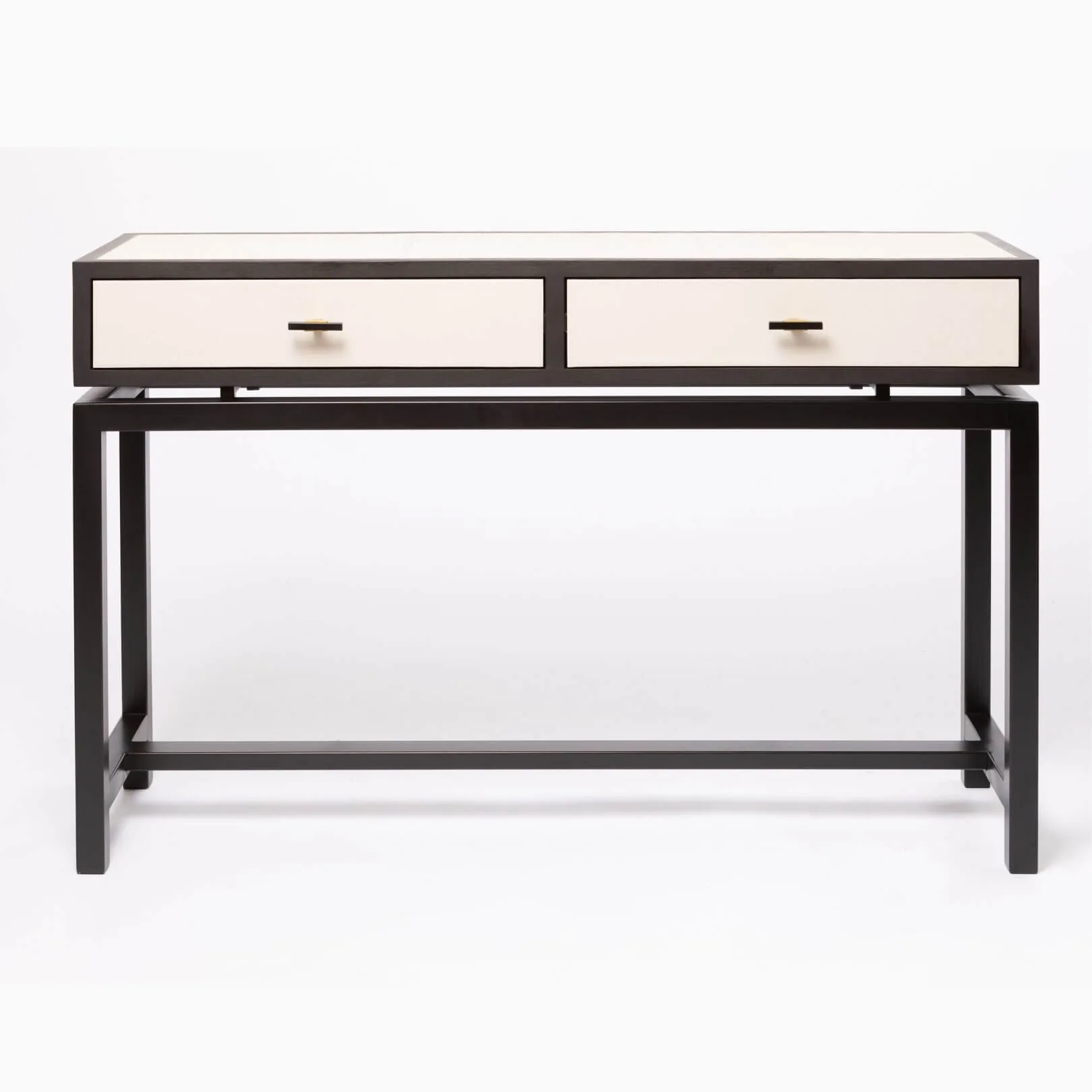 Bertie Console 2 Drawer Pumice Leather — This diverse leather collection offers exceptional and distinctive designs that…