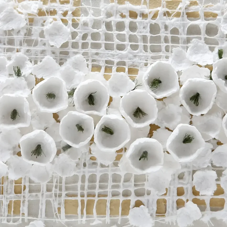 Bloomfield Handmade Dimensional Paper Wall Art — Introduce natural beauty and refined craftsmanship into your home with…