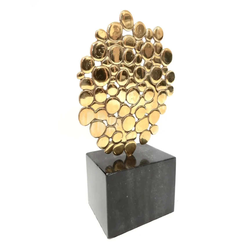 Bronze Air Sculpture, Bronze Nera finish