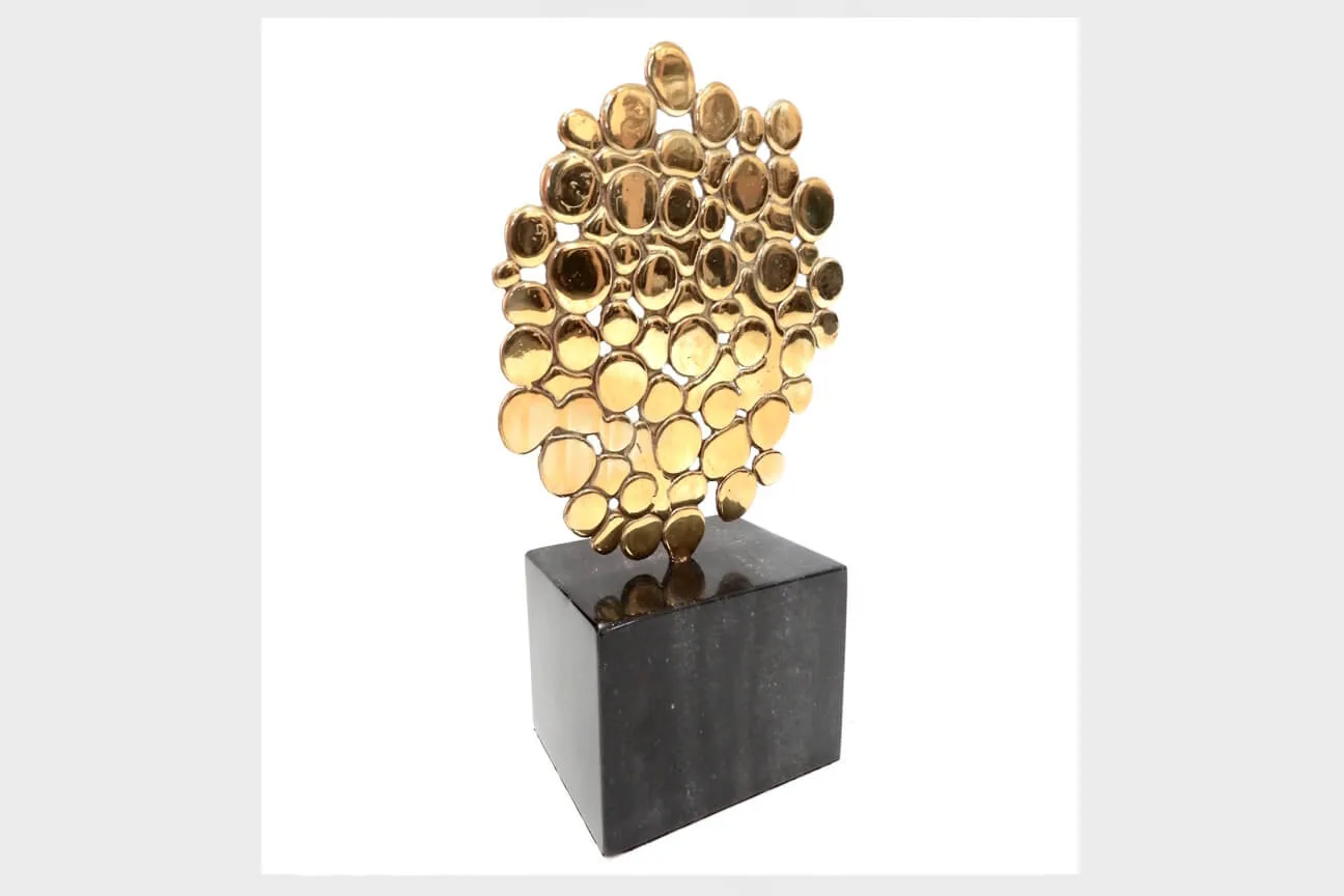 Bronze Air Sculpture — Bronze, with its bold timeless appeal, has a strength that is perceptible visually and to the touch.
