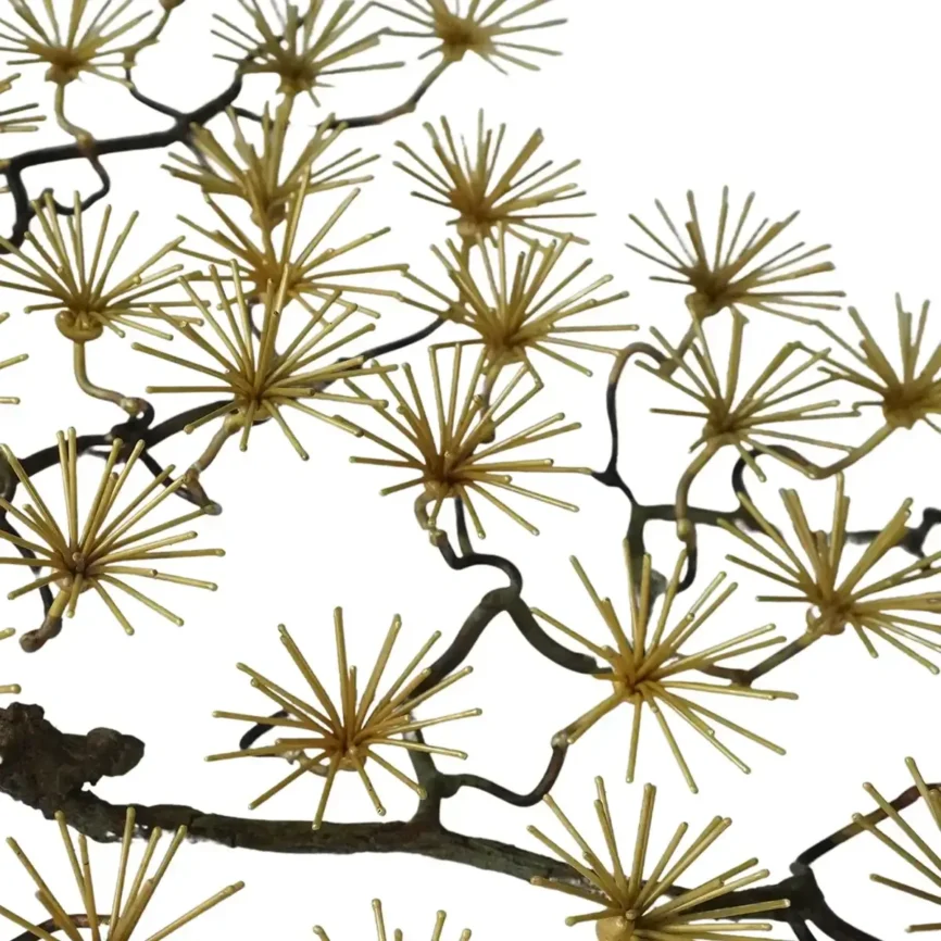 Bronze Bonsai Wall Sculpture — bronze sculpture