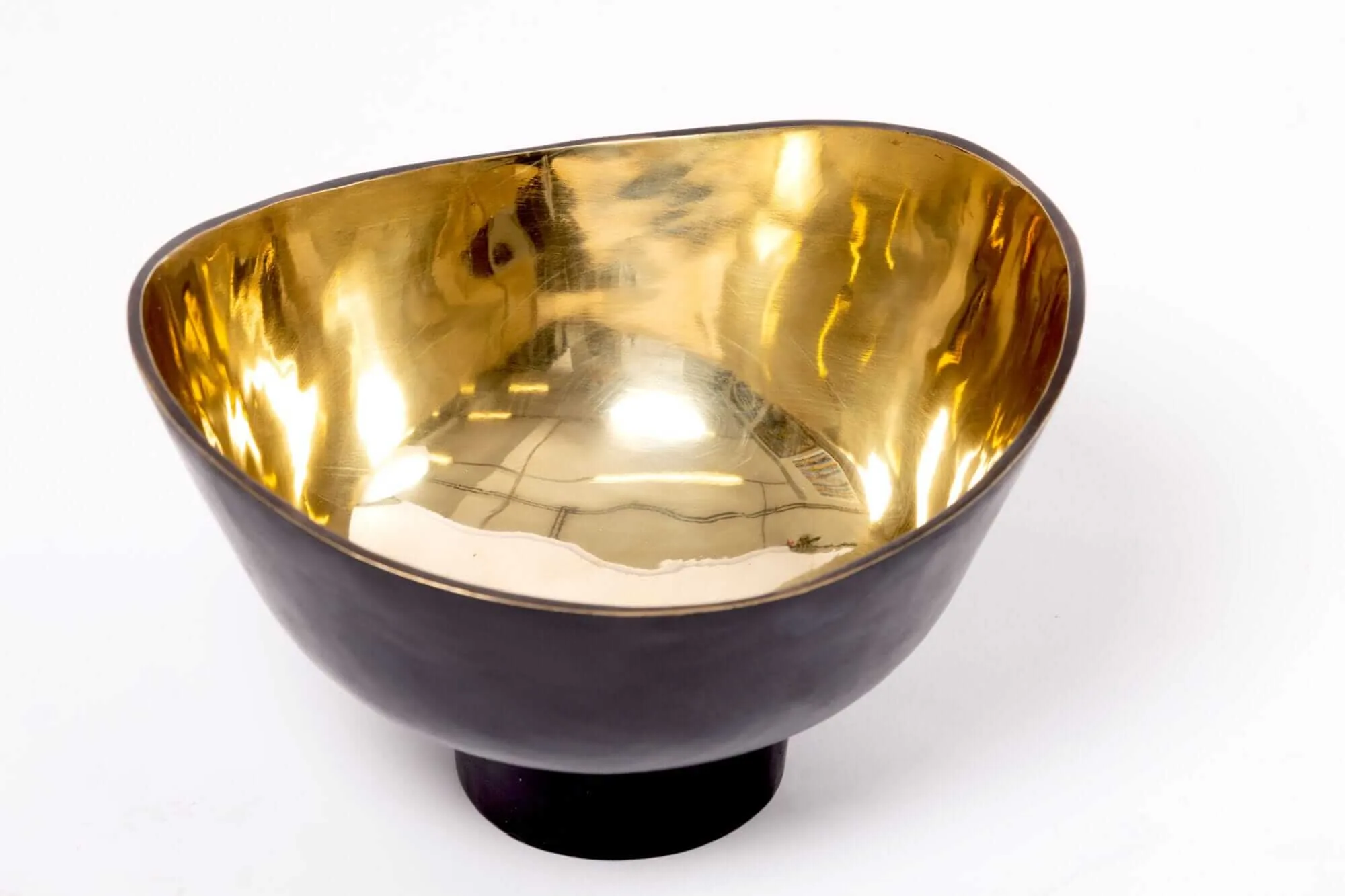 Bronze Curve Bowl — We have created a 'signature' look with our exclusive bronze designs which includes the Bronze Curve…