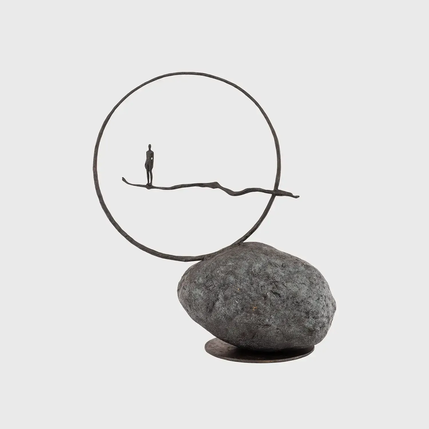Bronze Figure Jarylo On The Rock, 90×26×97 cm