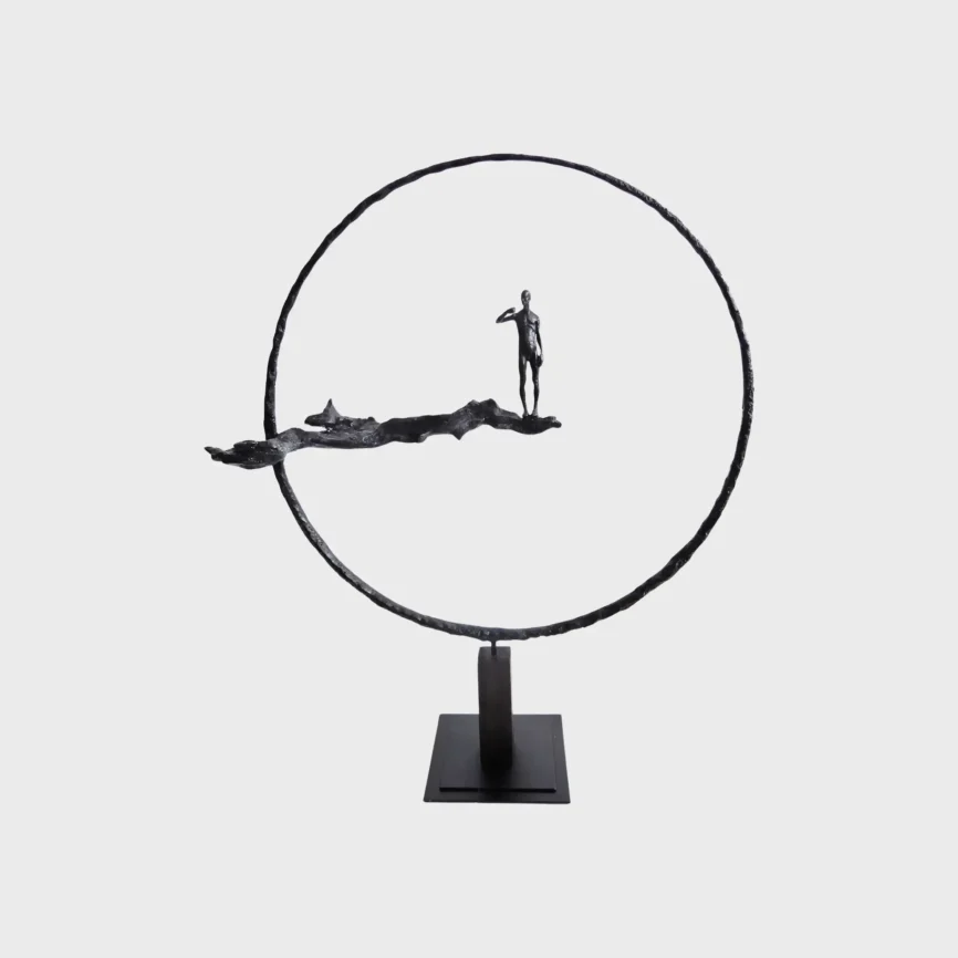 Bronze Figure Jarylo, 90×26×97 cm