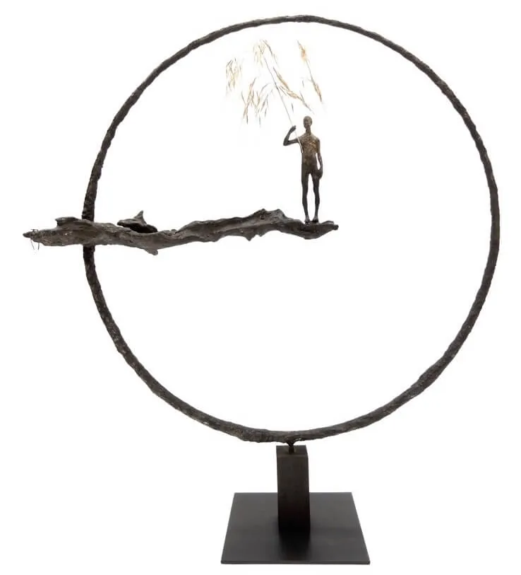 Bronze Figure Jarylo — Exclusively available through Eccotrading Design London, this luxury designer bronze sculpture…