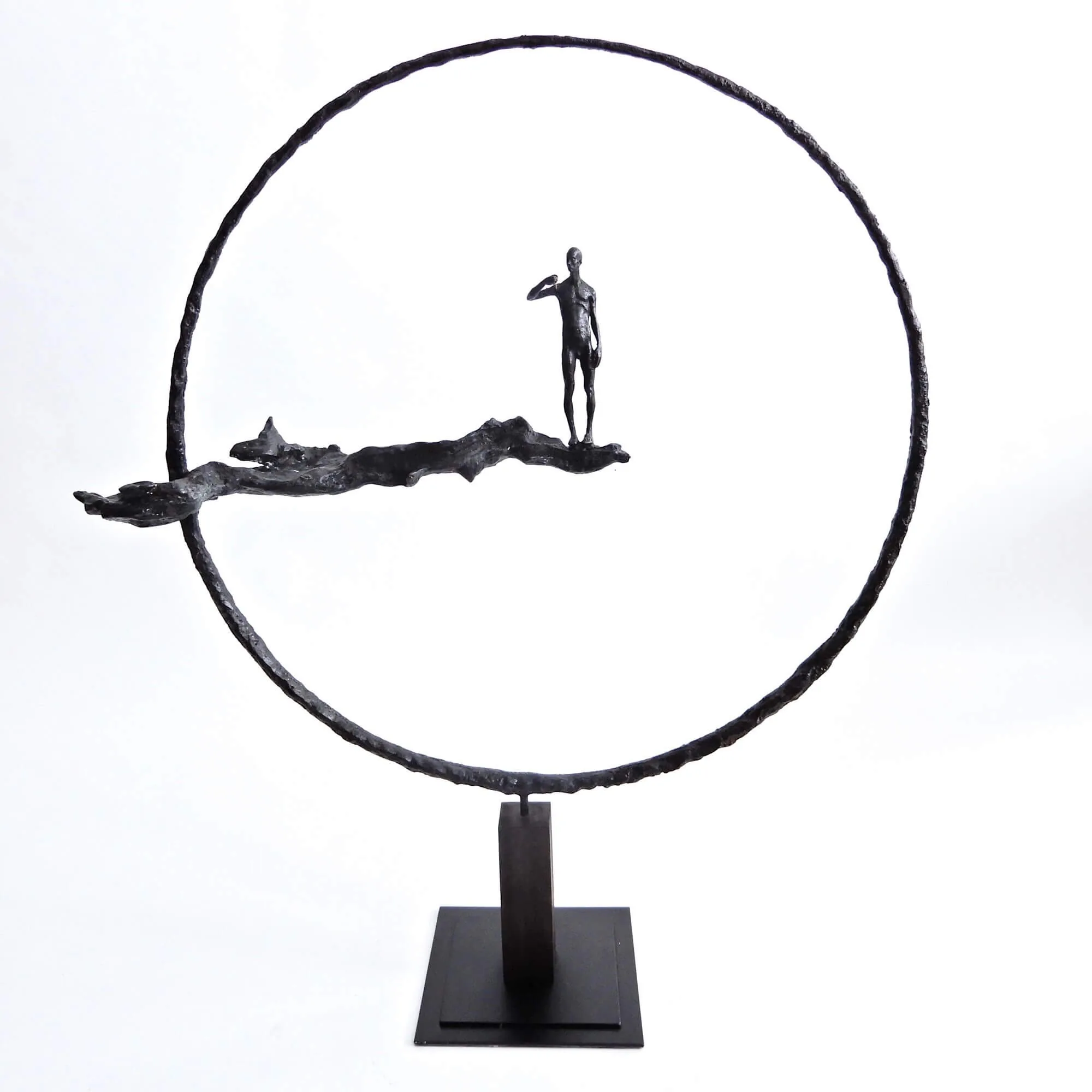 Bronze Figure Jarylo, 90×26×97 cm