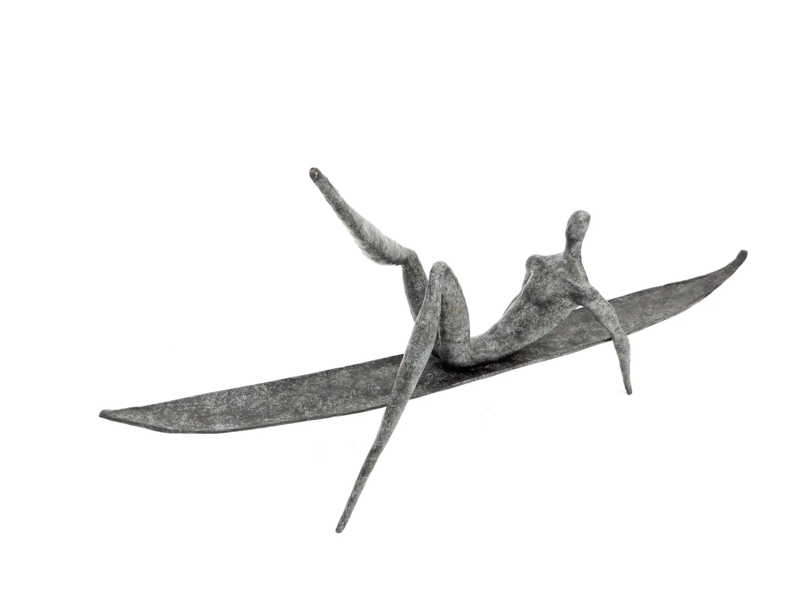 Bronze Figure Reclining — Selecting one or more of our exclusive bronze sculptures for your scheme may provide the…