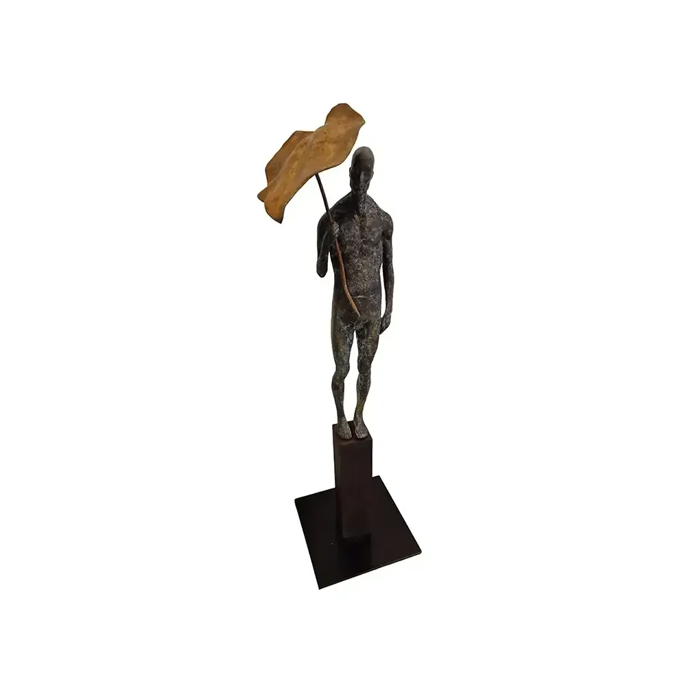 Bronze Figure Shelter, Bronze Nera finish