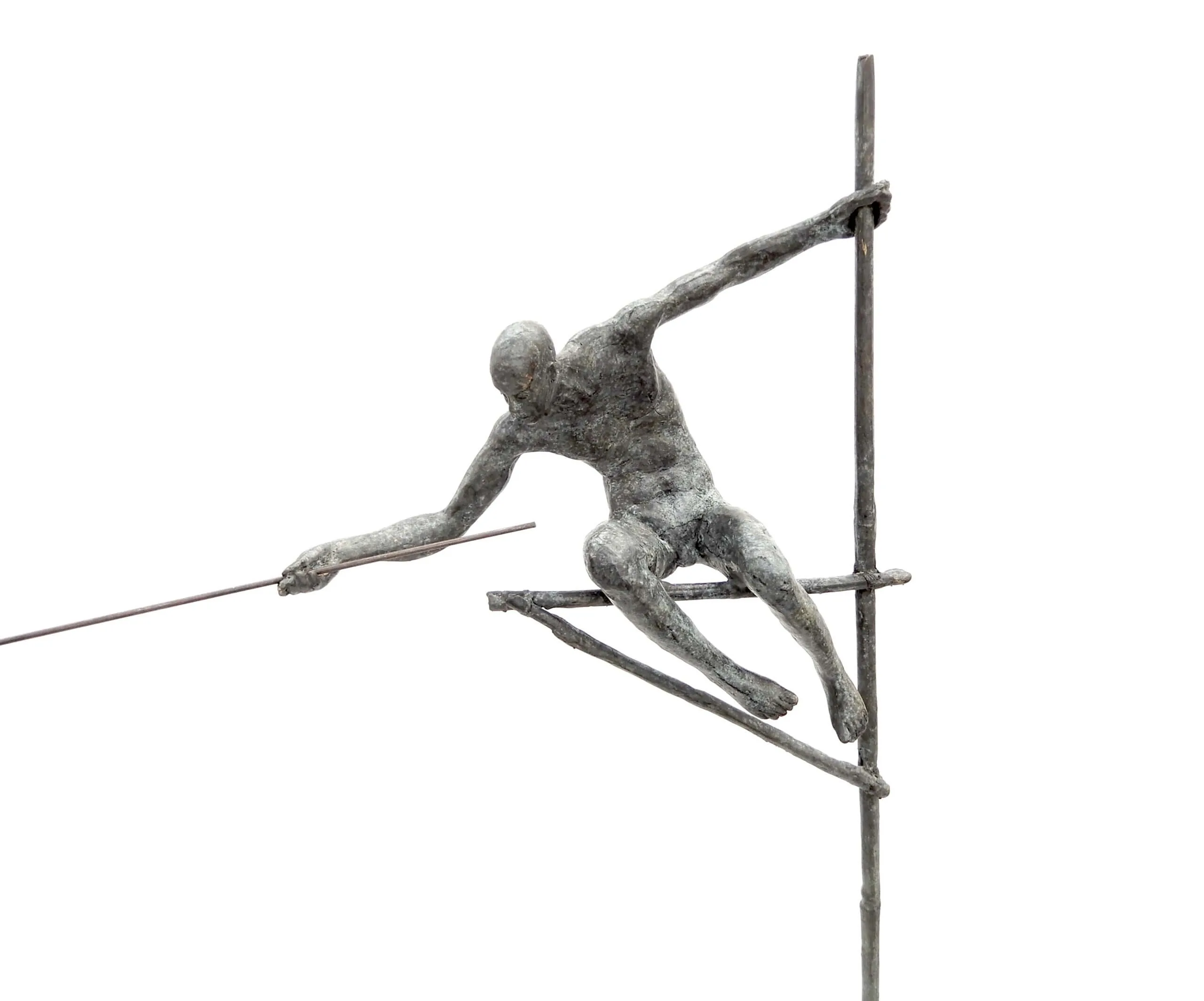 Bronze Fishermen On Tall Stand — Selecting one or more of our exclusive bronze sculptures for your scheme may provide the…