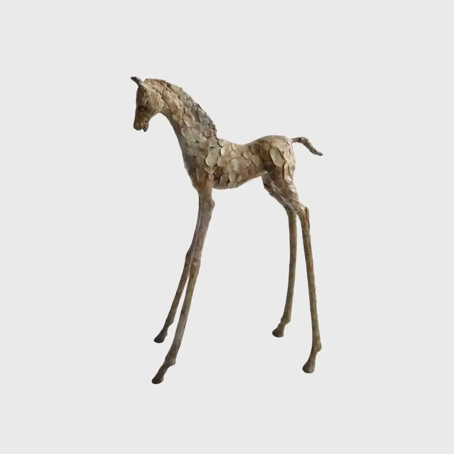 Bronze Horse Sculpture, Bronze Nera finish