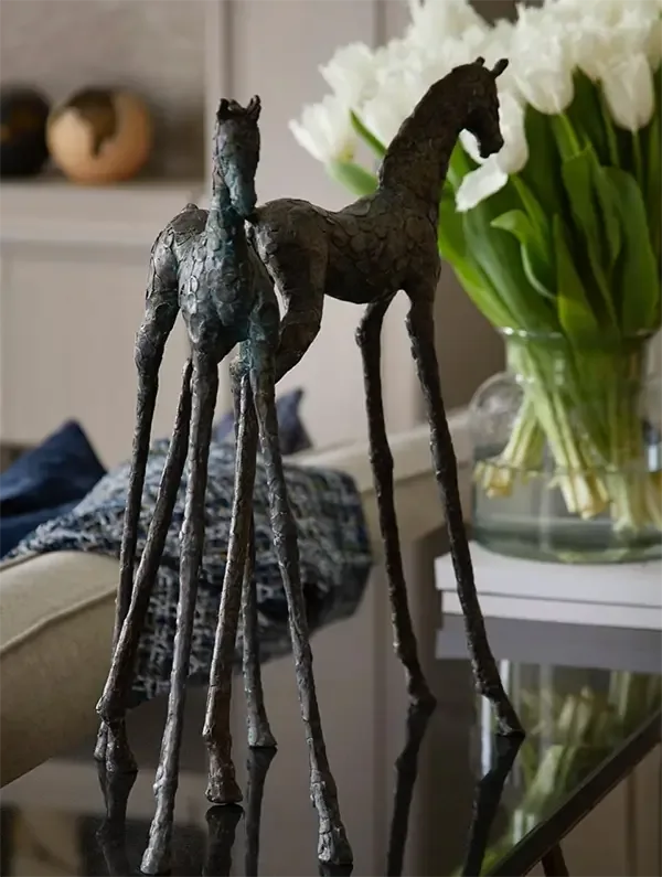 Bronze Horse Sculpture — The Bronze Horse Sculpture is a commanding and elegant art piece created for clients who value…
