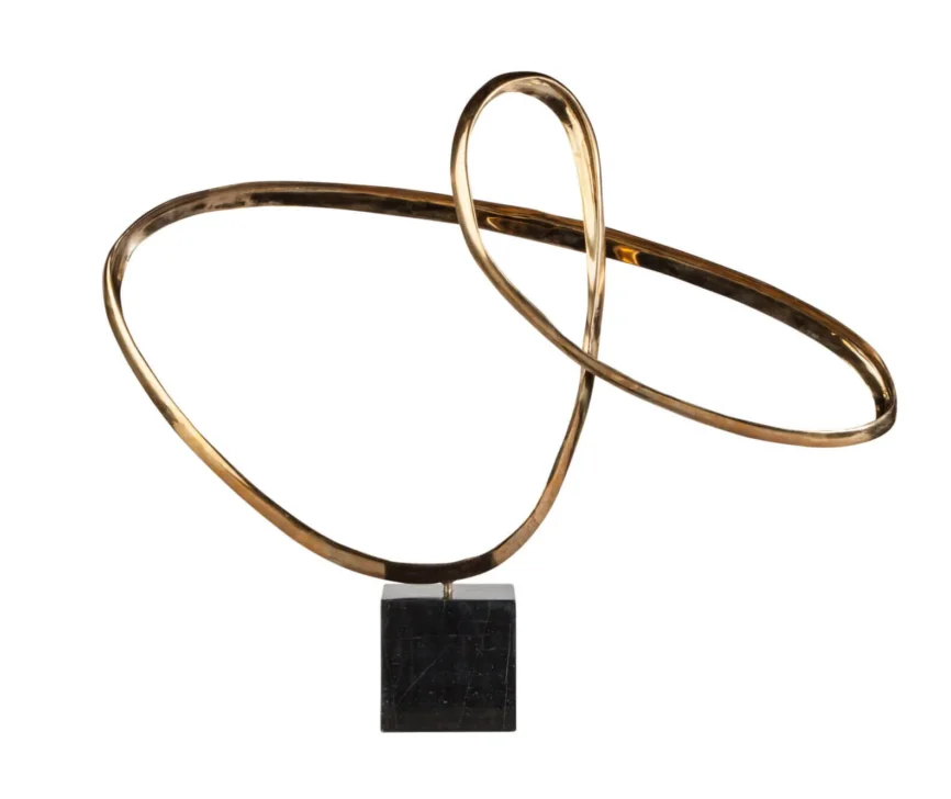Bronze Infinity Large Sculpture — bronze sculpture