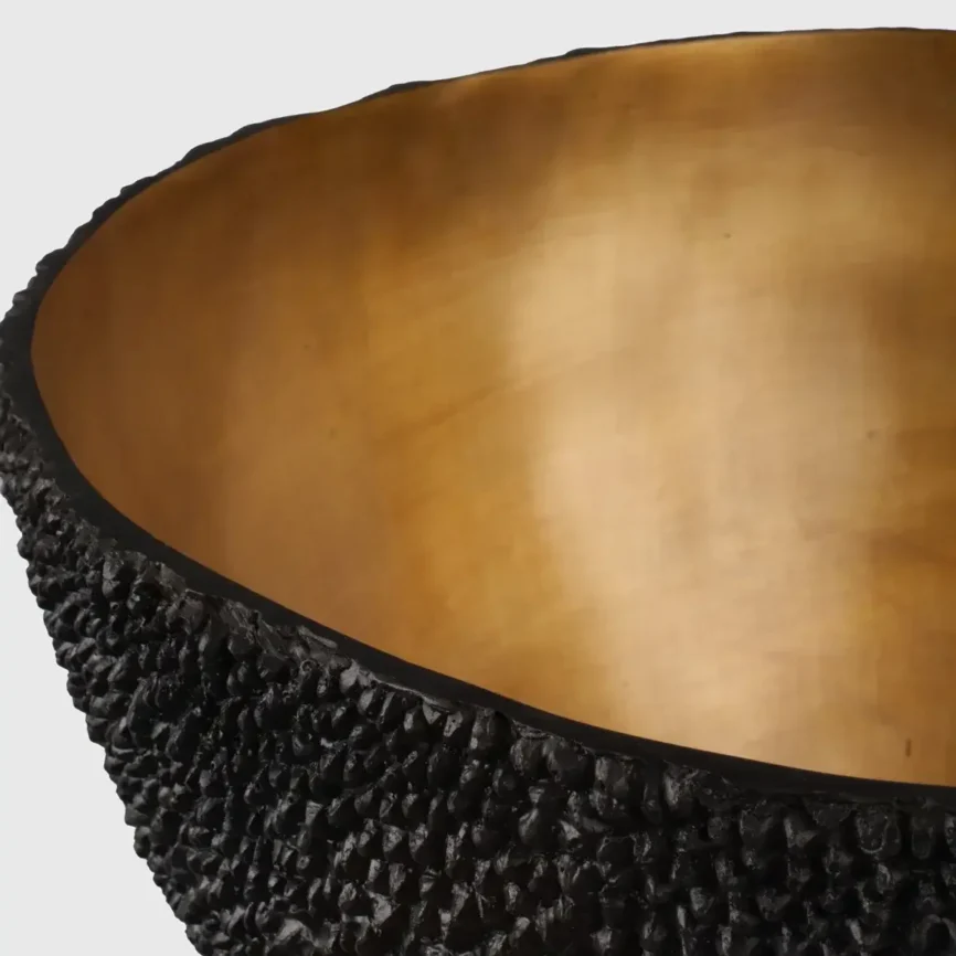 Bronze Jackfruit Large Bowl, 40×40×23 cm