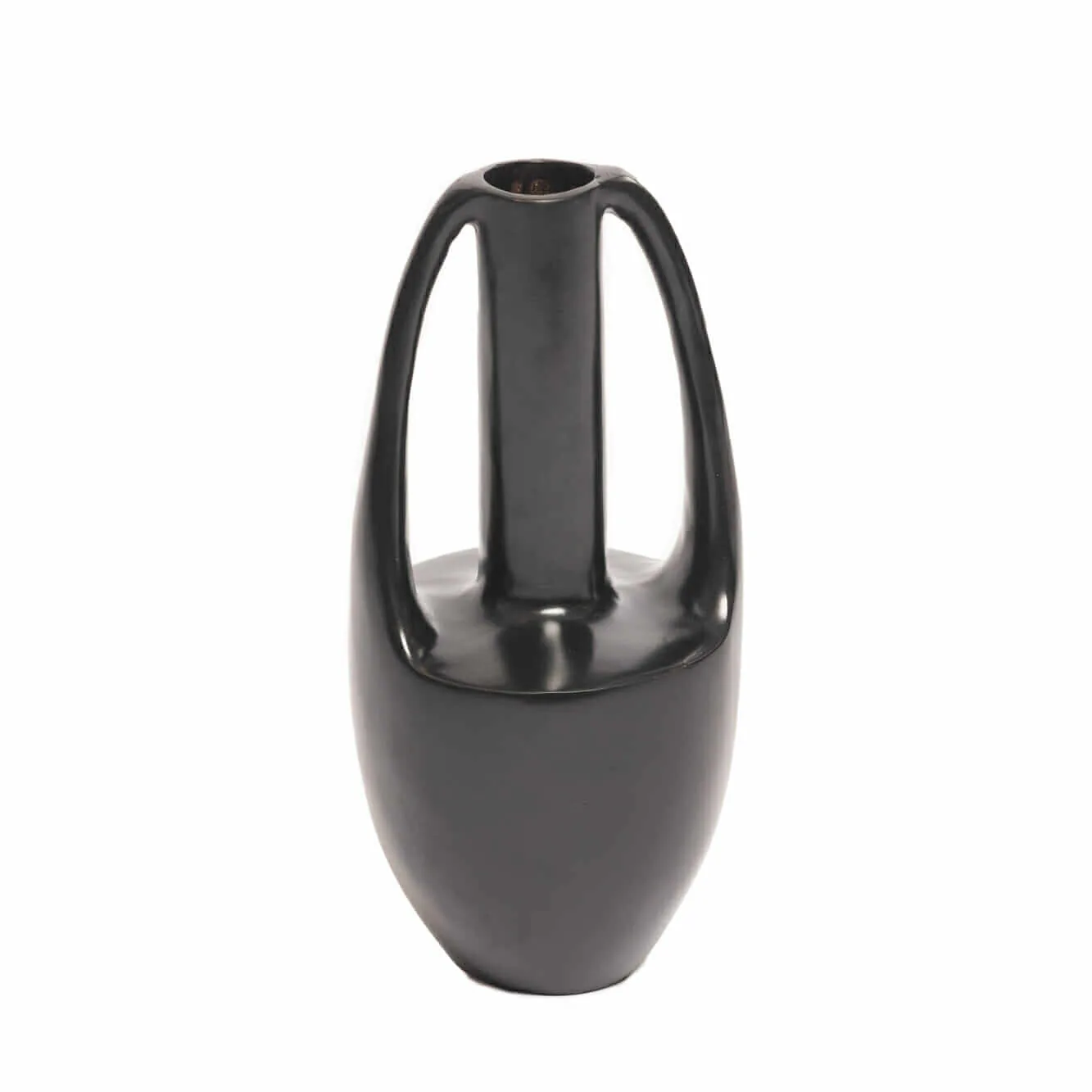 Bronze Large Amphora Vase, Bronze Nera finish
