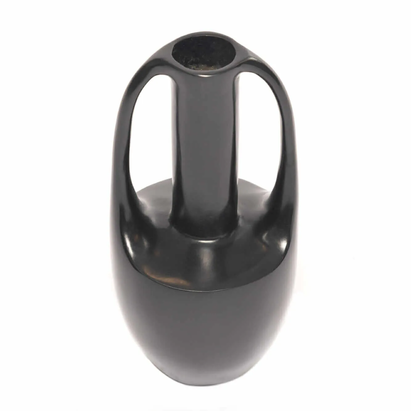 Bronze Large Amphora Vase, Bronze Nera finish