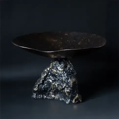 Bronze Mountain Bowl, Bronze Nera finish