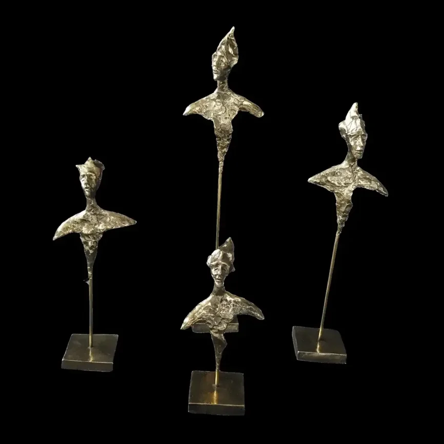 Bronze Sculptures Low Torso Gold — bronze sculpture