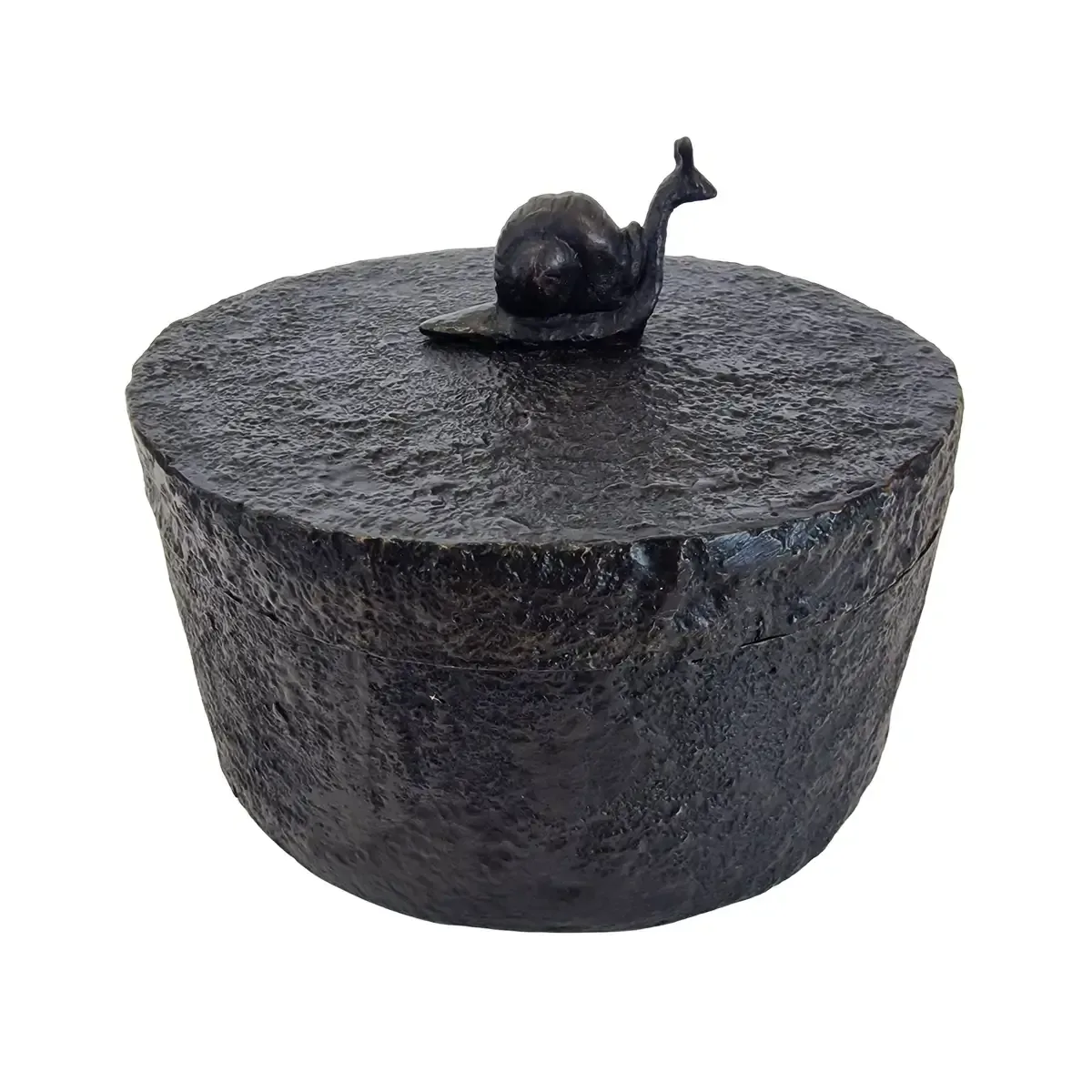 Bronze Snail Box, Bronze Nera finish