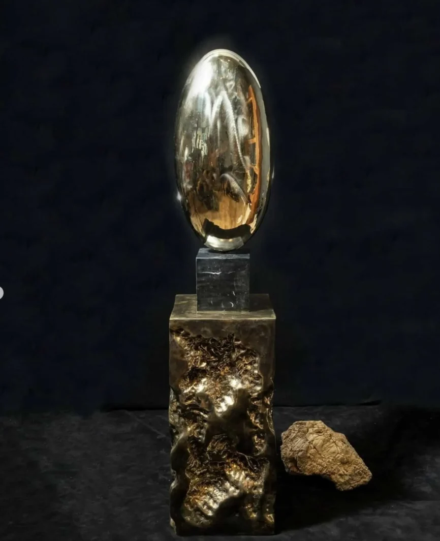 Bronze Torpedo Sculpture — bronze sculpture