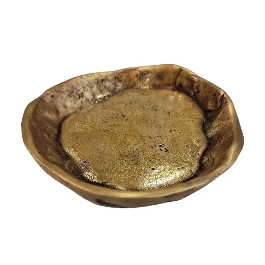 Bronze Vessel Medium, Bronze Dorato finish
