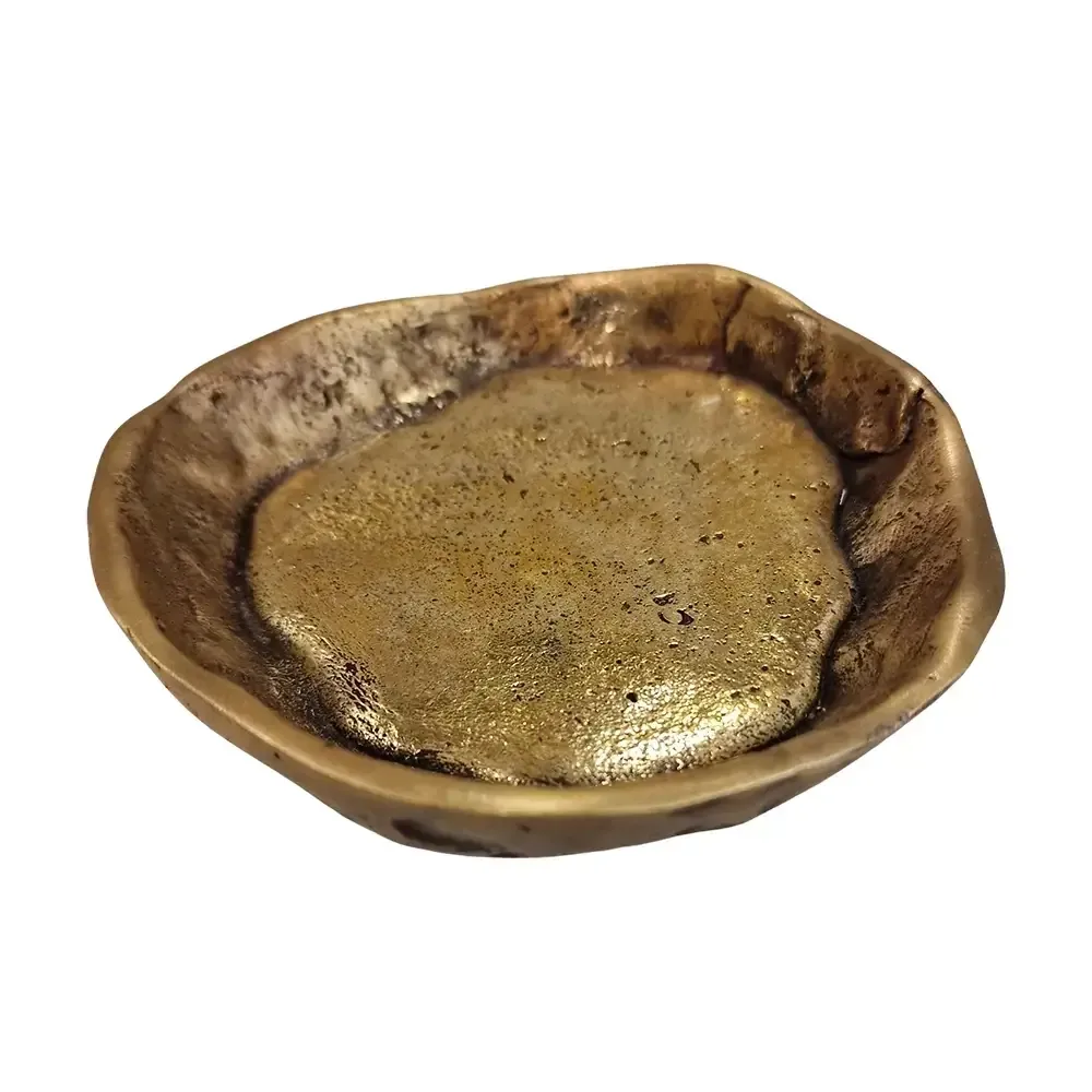 Bronze Vessel Medium, Bronze Dorato finish