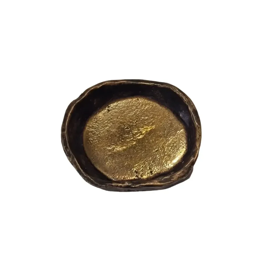 Bronze Vessel Small, Bronze Dorato finish