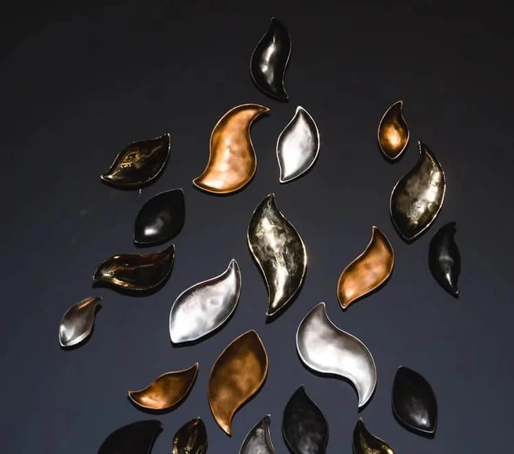 Bronze Wall Art The Rain — bronze sculpture