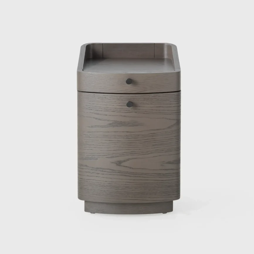 Brooklyn 1 Drawer Nightstand Macchiato, Macchiato finish