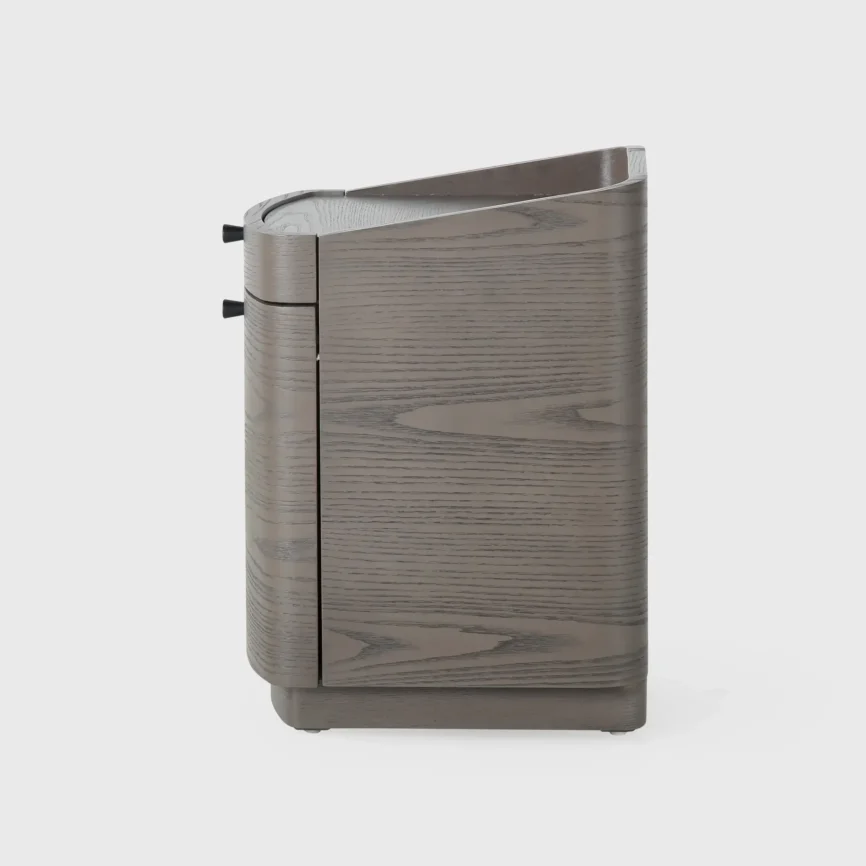 Brooklyn 1 Drawer Nightstand Macchiato, 35×40×55 cm
