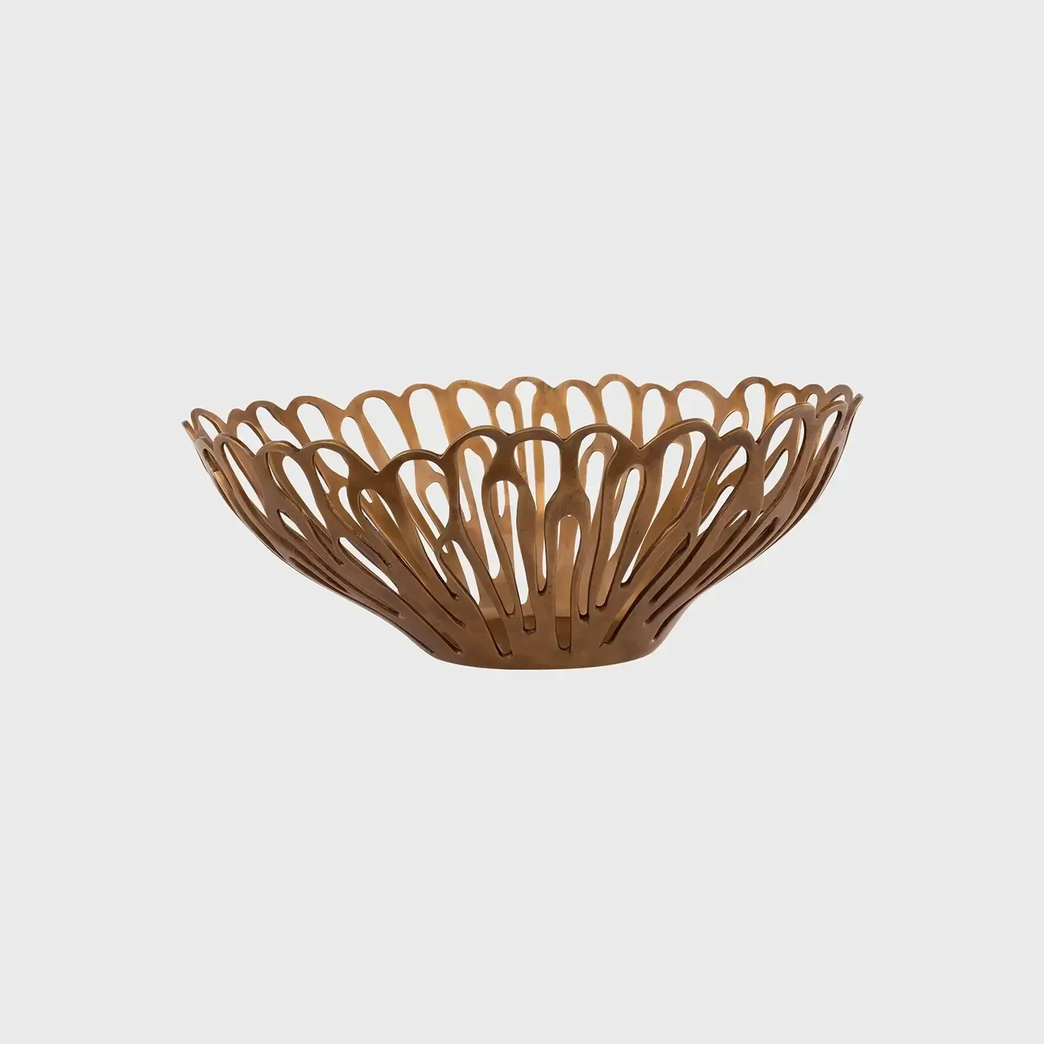 Butterfly Bowl Bronze Dorato, Bronze Dorato finish