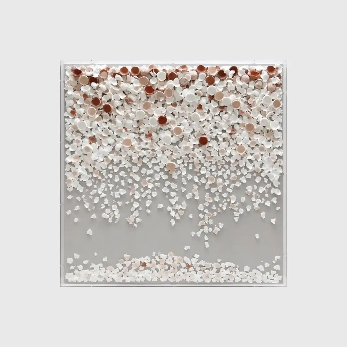 Cascade Paper Petals Framed 3D Art — latest design