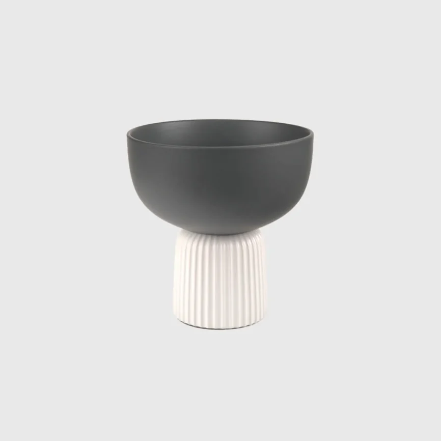 Ceramic Black Bowl Large — decorative ceramic & porcelain