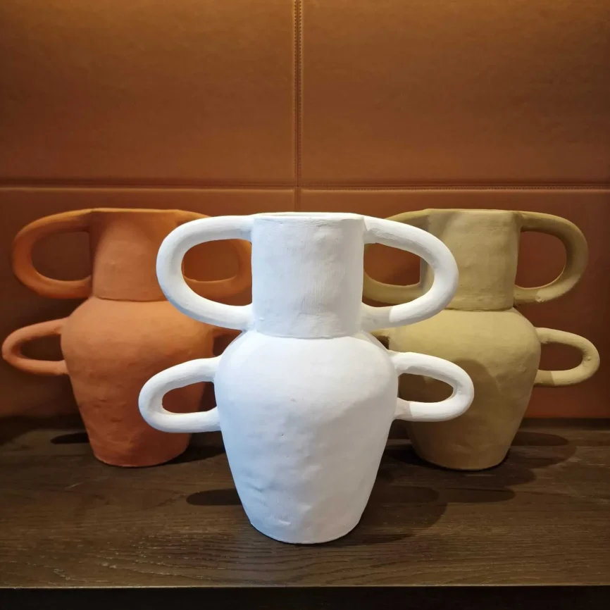Ceramic Vessels — From smooth, minimalist silhouettes to organic, hand-worked surfaces, this small collection celebrates…