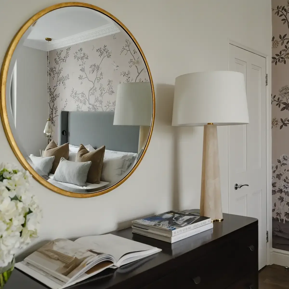 Classic Plaza 6 Drawer Chest — We have carefully followed this detail on the dark brushed bronze handles which provides a…