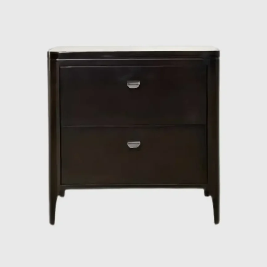 Classic Plaza Bedside, Brushed Brown Oak finish
