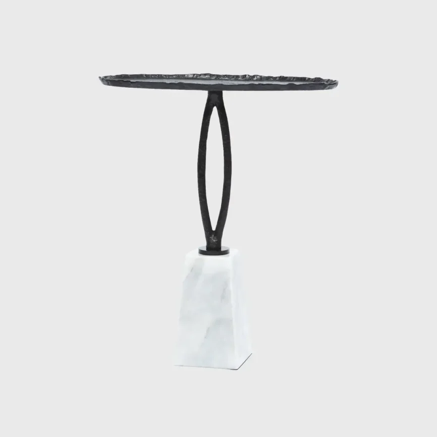 Cocktail Table O Bronze Nera And Marble, Bronze Nera finish