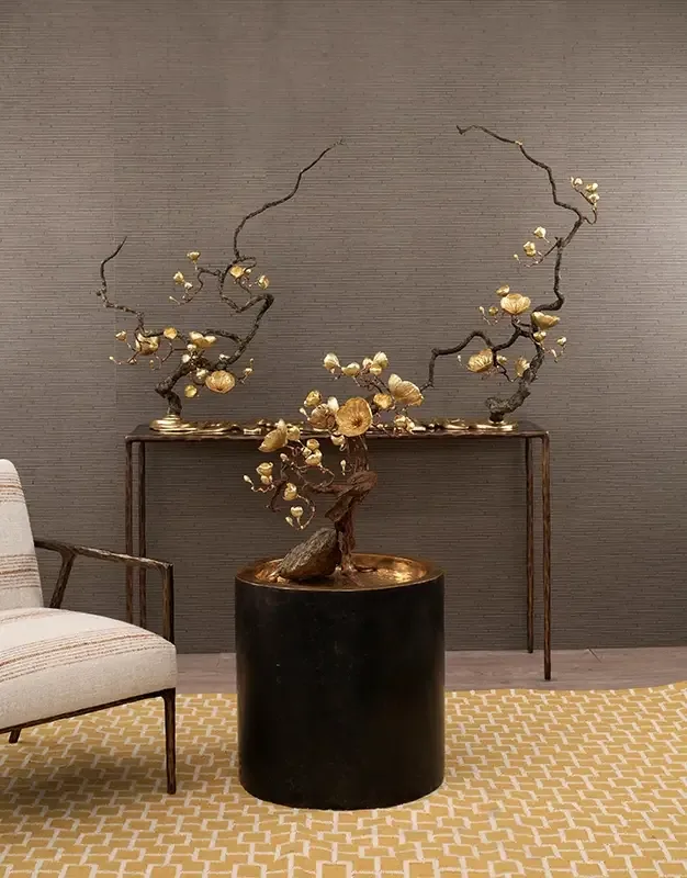 Crater Bronze Table — The Crater Bronze Table by Eccotrading Design London exemplifies the enduring beauty and…