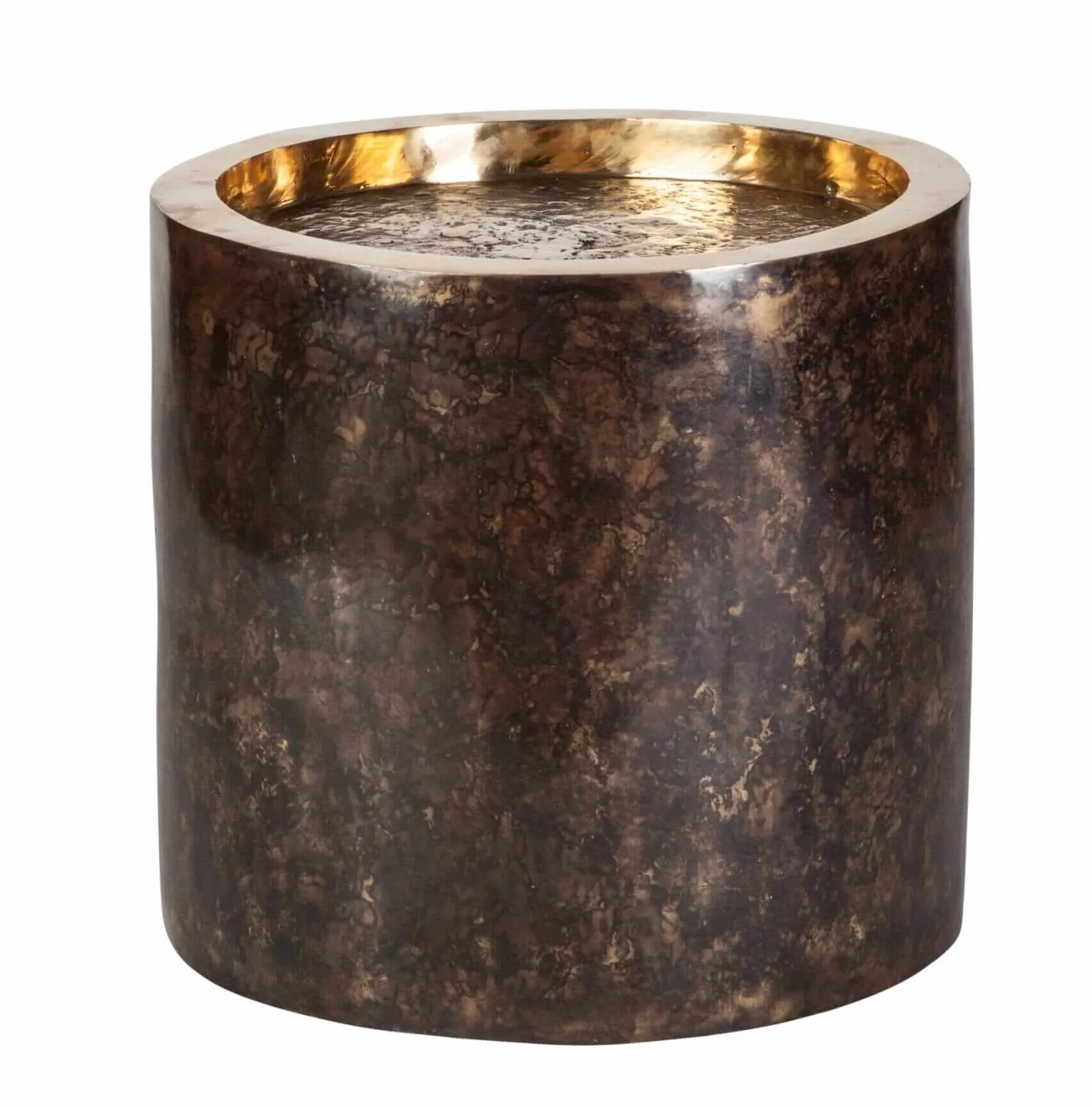 Crater Bronze Table — The Crater Bronze Table is handcrafted using the ancient lost wax casting technique - a process…