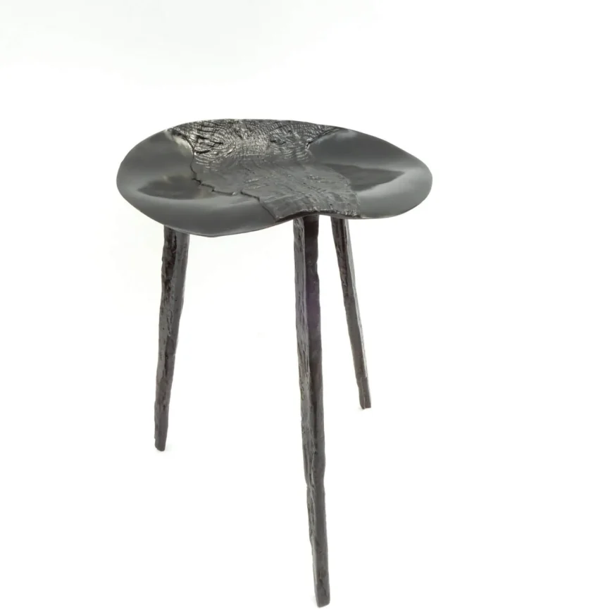 Croc Stool Bronze Nera, Bronze Nera finish