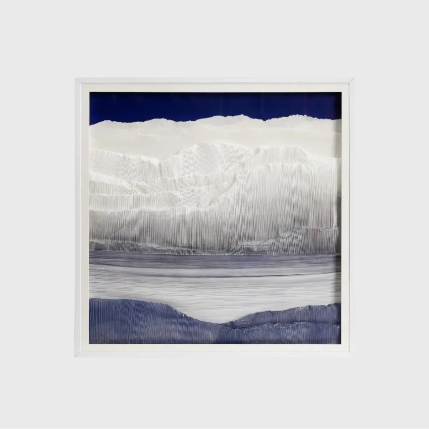 Echoes of the Sky Handmade Dimensional Paper Wall Art — latest design