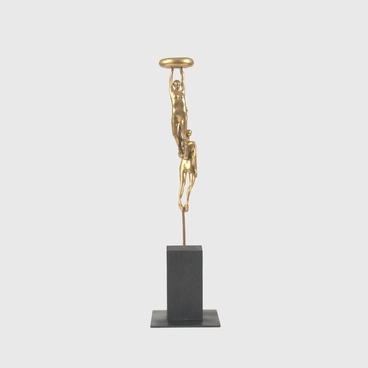 Figure fight for ring, 13×13×49 cm